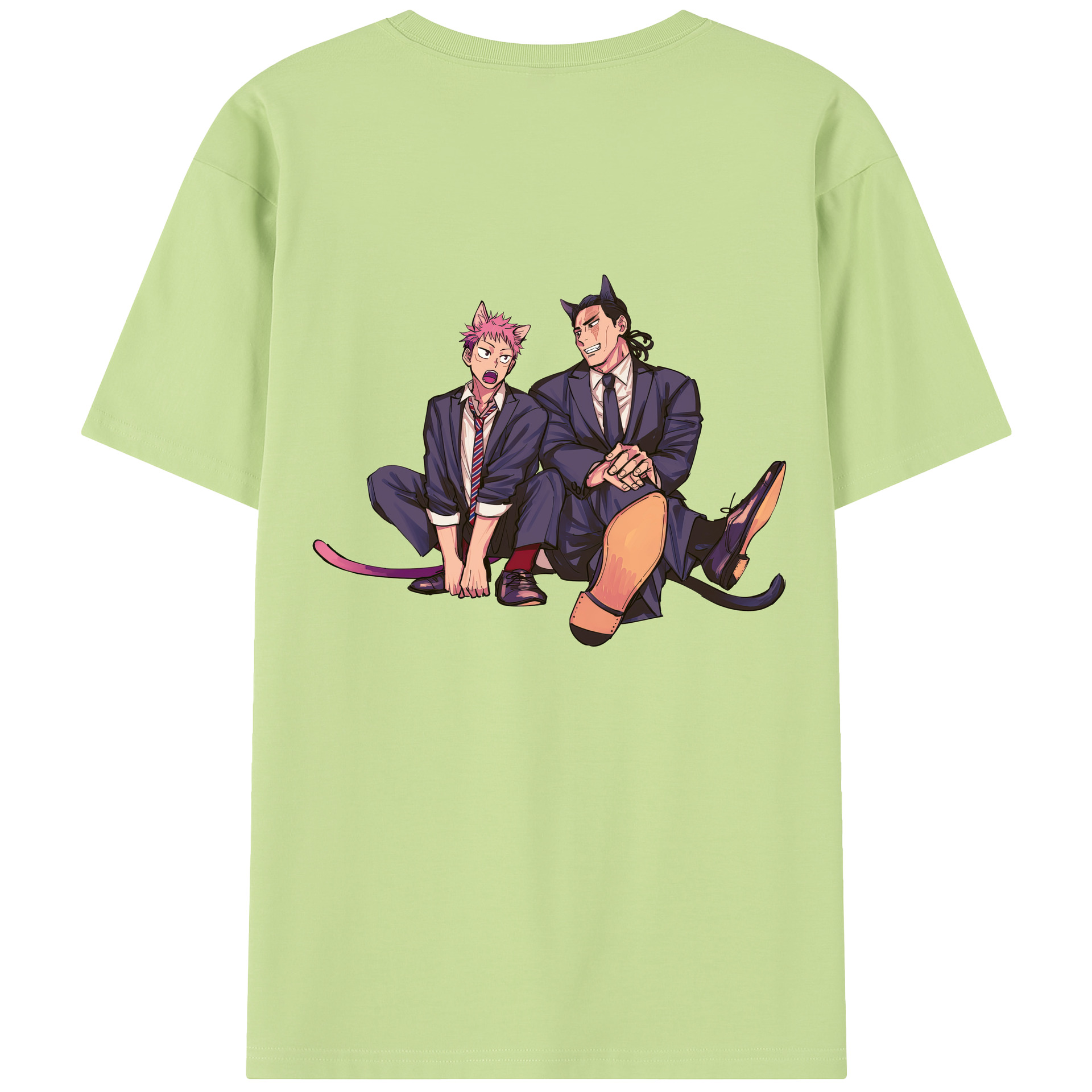 （画像用） 呪術廻戦 Jujutsu Kaisen 綿100％半袖Tシャツ（背面プリント）